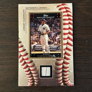 Mariano Rivera Memorabilia Card